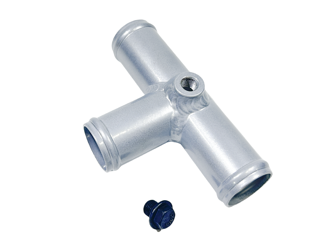 For Land Rover Discovery II 99-04 V8 4.0L 4.6L Coolant Hose Aluminum T & Bleeder RACMOTO