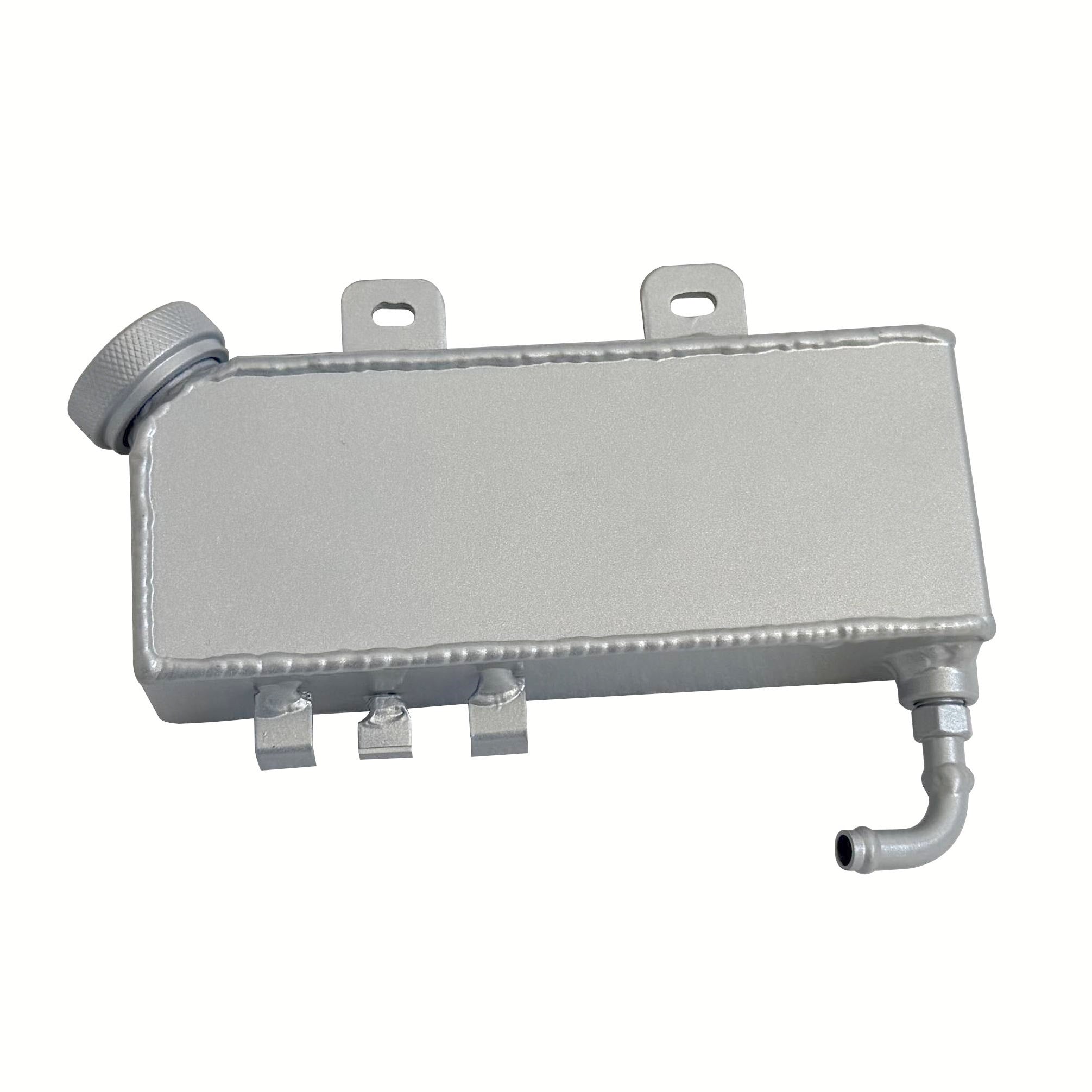 For POLARIS PREDATOR 500 Aluminum Radiator Coolant Overflow Tank Bottle W/Cap RACMOTO