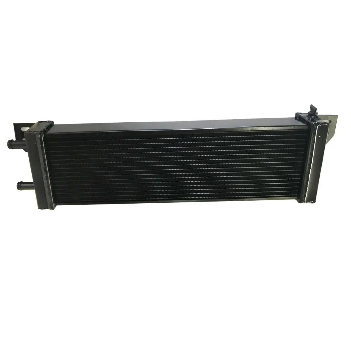 Universal Air to Water Intercooler Aluminum Radiator Liquid Heat Exchanger Black RACMOTO