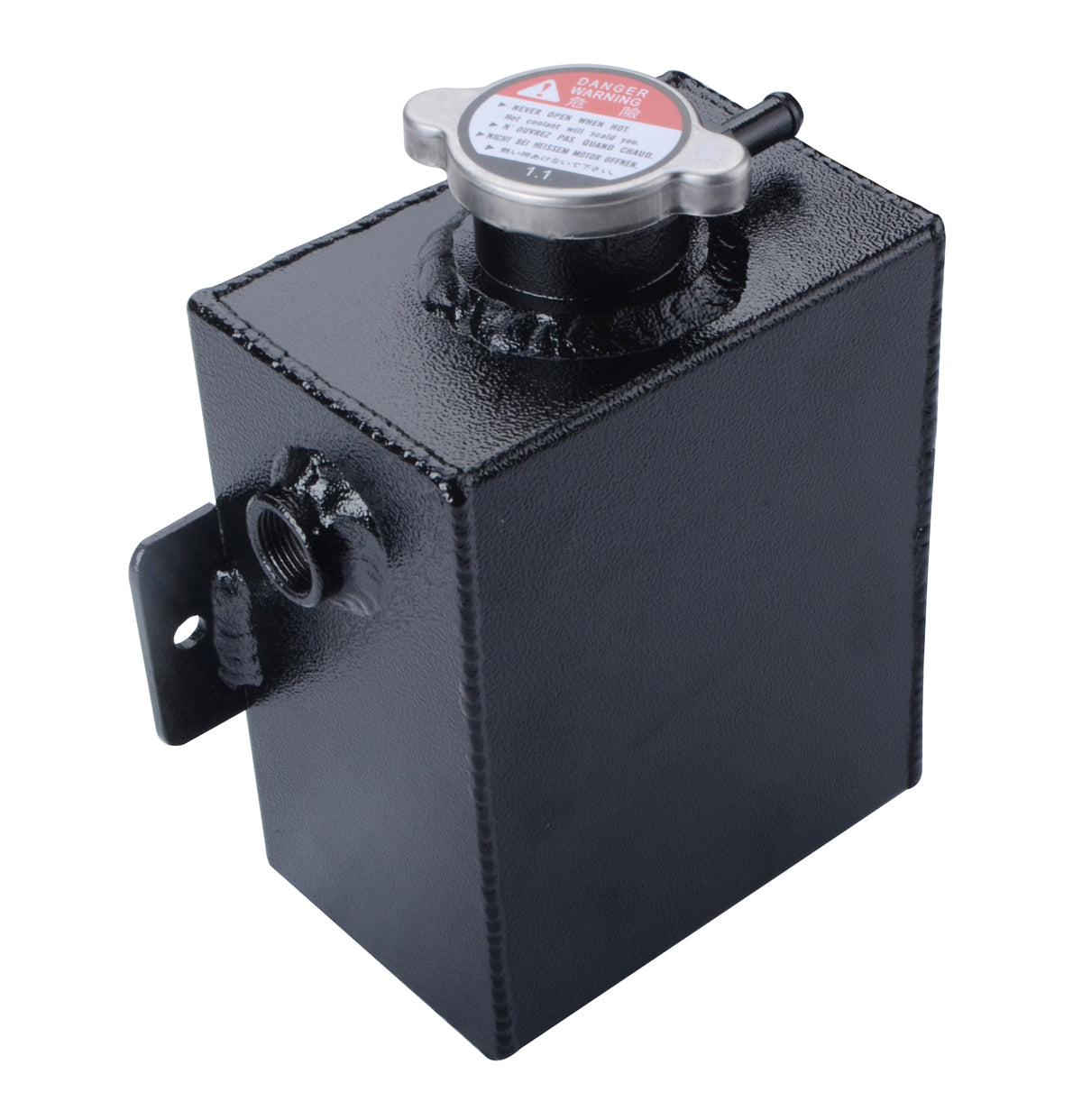 Universal 1.2L Aluminum Coolant Overflow Expansion Water Tank Bottle RACMOTO