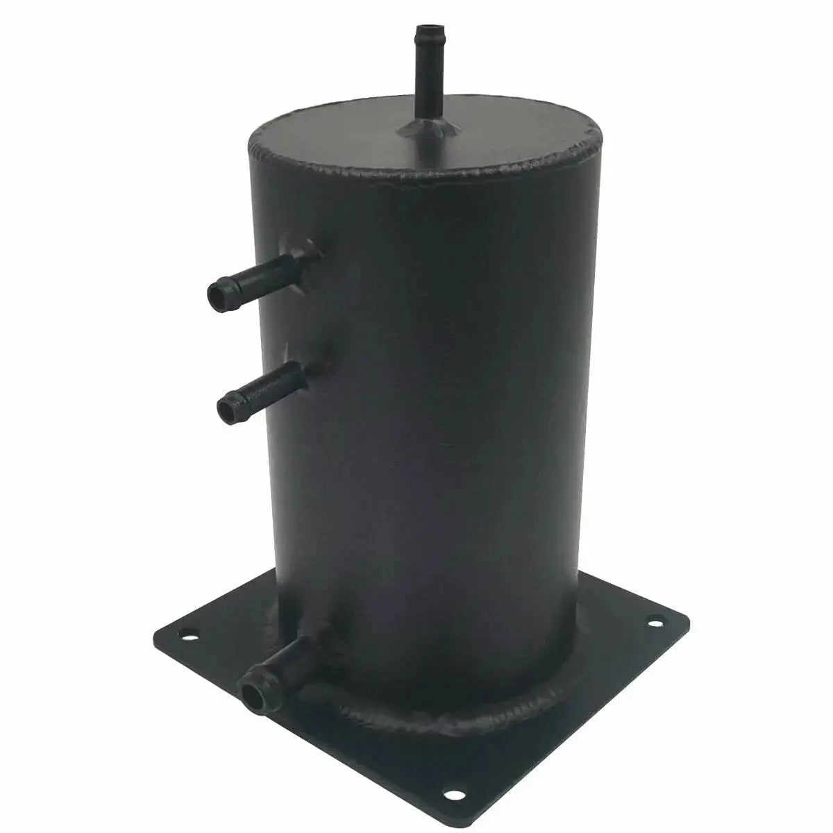 Universal Aluminium Fuel Swirl Tank Surge Pot 1.5l 8mm Pipes