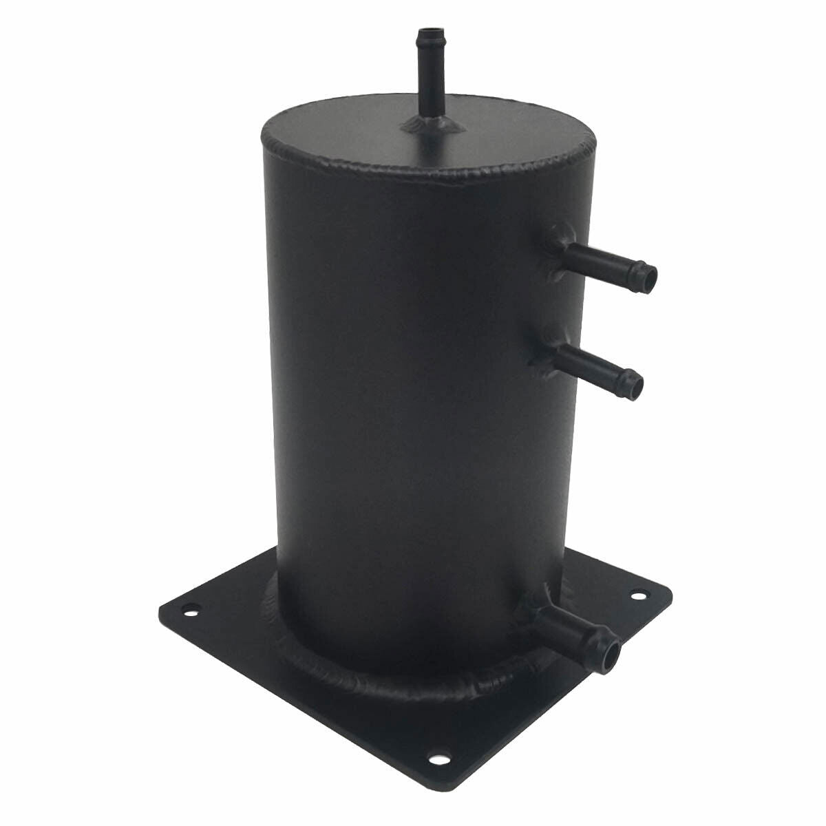 Universal Aluminium Fuel Swirl Tank Surge Pot 1.5l 8mm Pipes RACMOTO Auto Parts