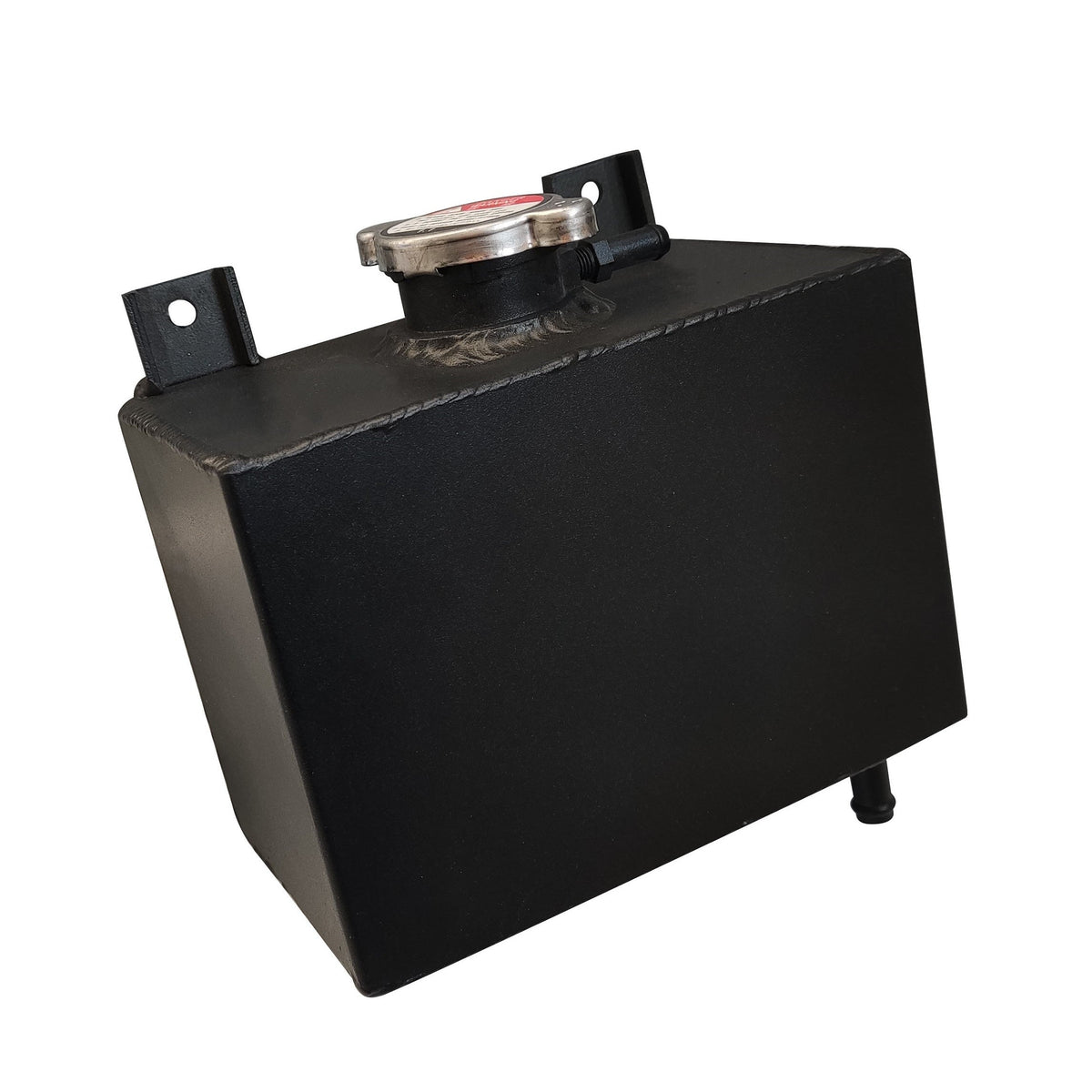 Universal Aluminum Radiator Coolant Overflow Expansion Tank Bottle Water RACMOTO