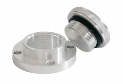 Valve Cover Bung Aluminum W/Oil Cap Chevy Ford Mopar SBC BBC Bolt Weld On RACMOTO