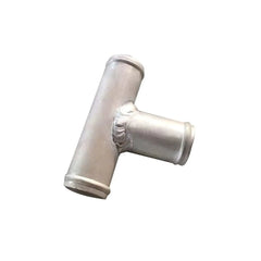 Universal 32mm 1-1/4 Aluminum Coolant T Pipe Fitting Radiator Hose Natural
