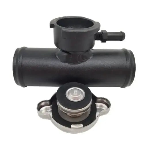 45mm 1-3/4 Universal Aluminum In Line Radiator Hose Filler Neck RACMOTO