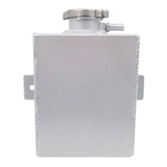 Universal Aluminum Radiator Coolant Expansion Overflow Reservoir Tank